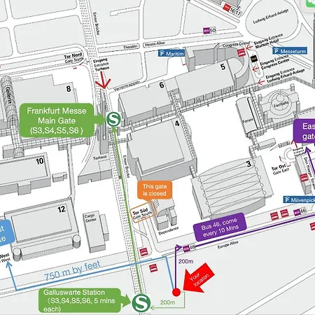 Frankfurt Messe Garden Business Διαμέρισμα